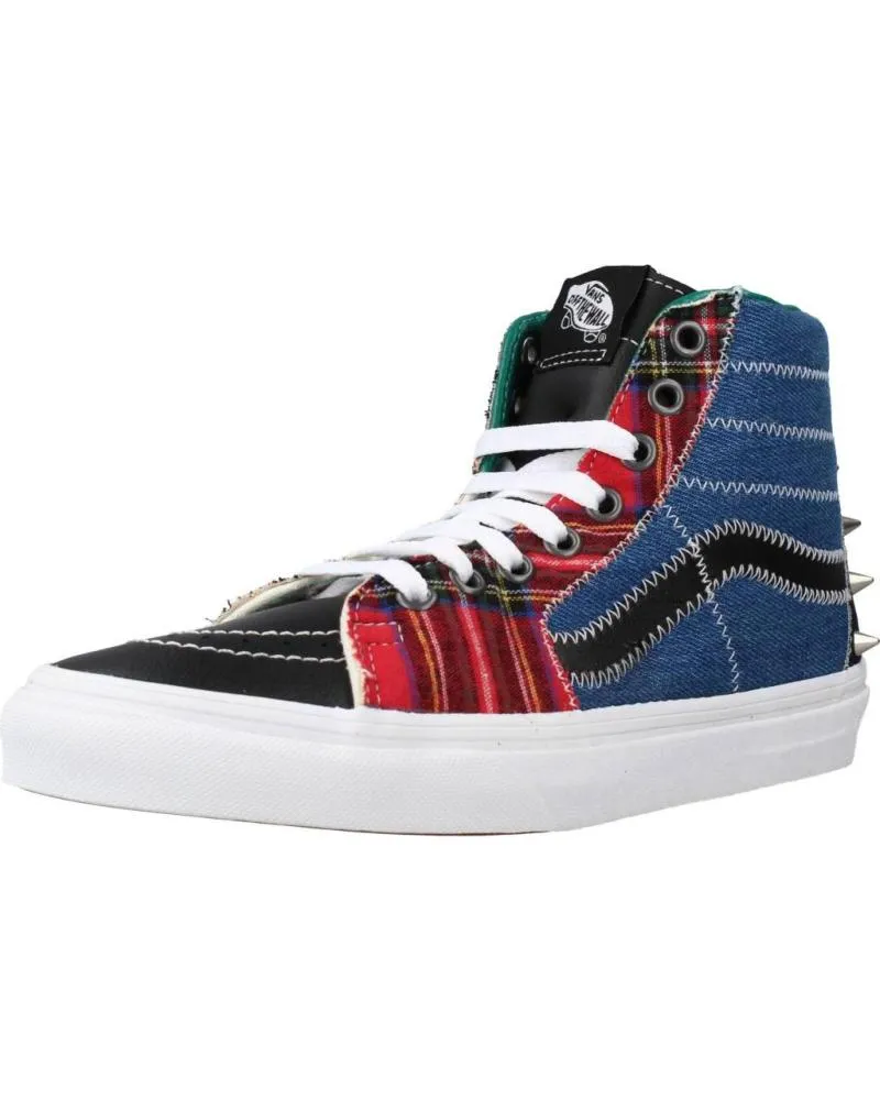DEPORTIVAS VANS OFF THE WALL  DE MUJER Y NIñO ZAPATILLAS MUJER VANS MODELO UA SK8HI COLOR NEGRO  MULTIACID