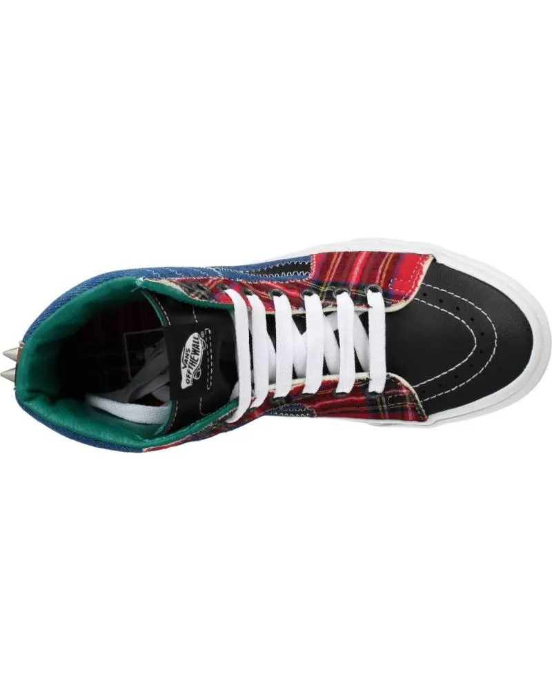 DEPORTIVAS VANS OFF THE WALL  DE MUJER Y NIñO ZAPATILLAS MUJER VANS MODELO UA SK8HI COLOR NEGRO  MULTIACID