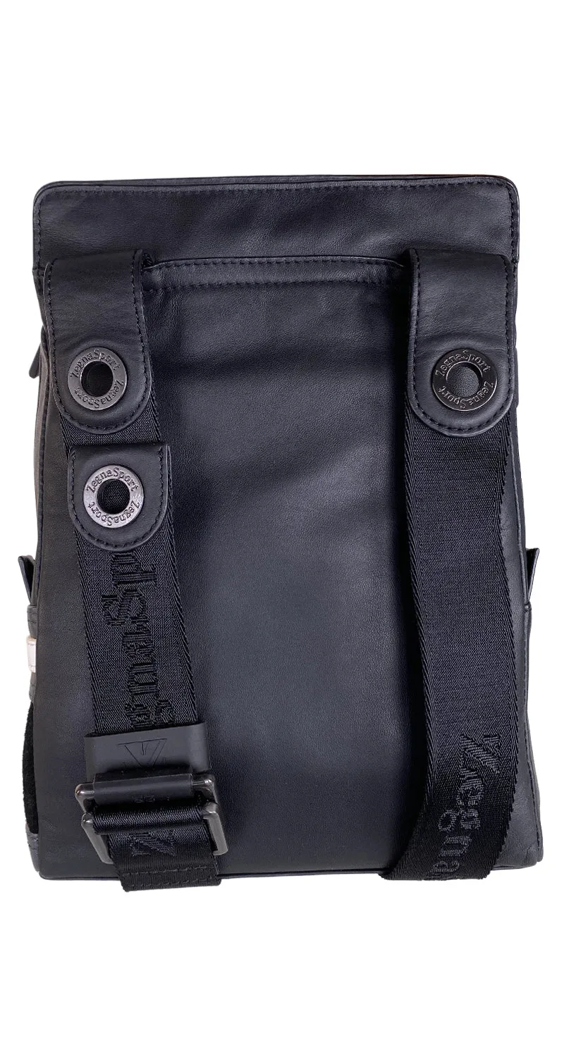 ERMENEGILDO ZEGNA Bandolera Negra