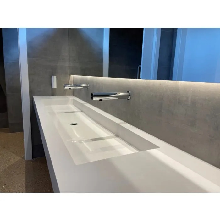 Grifo electrónico Sensia con célula de detección por sensor para lavabo de un agua,fijación mural Cromo Sensia Presto
