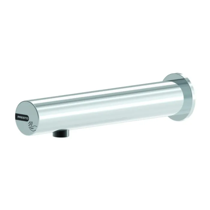Grifo electrónico Sensia con célula de detección por sensor para lavabo de un agua,fijación mural Cromo Sensia Presto