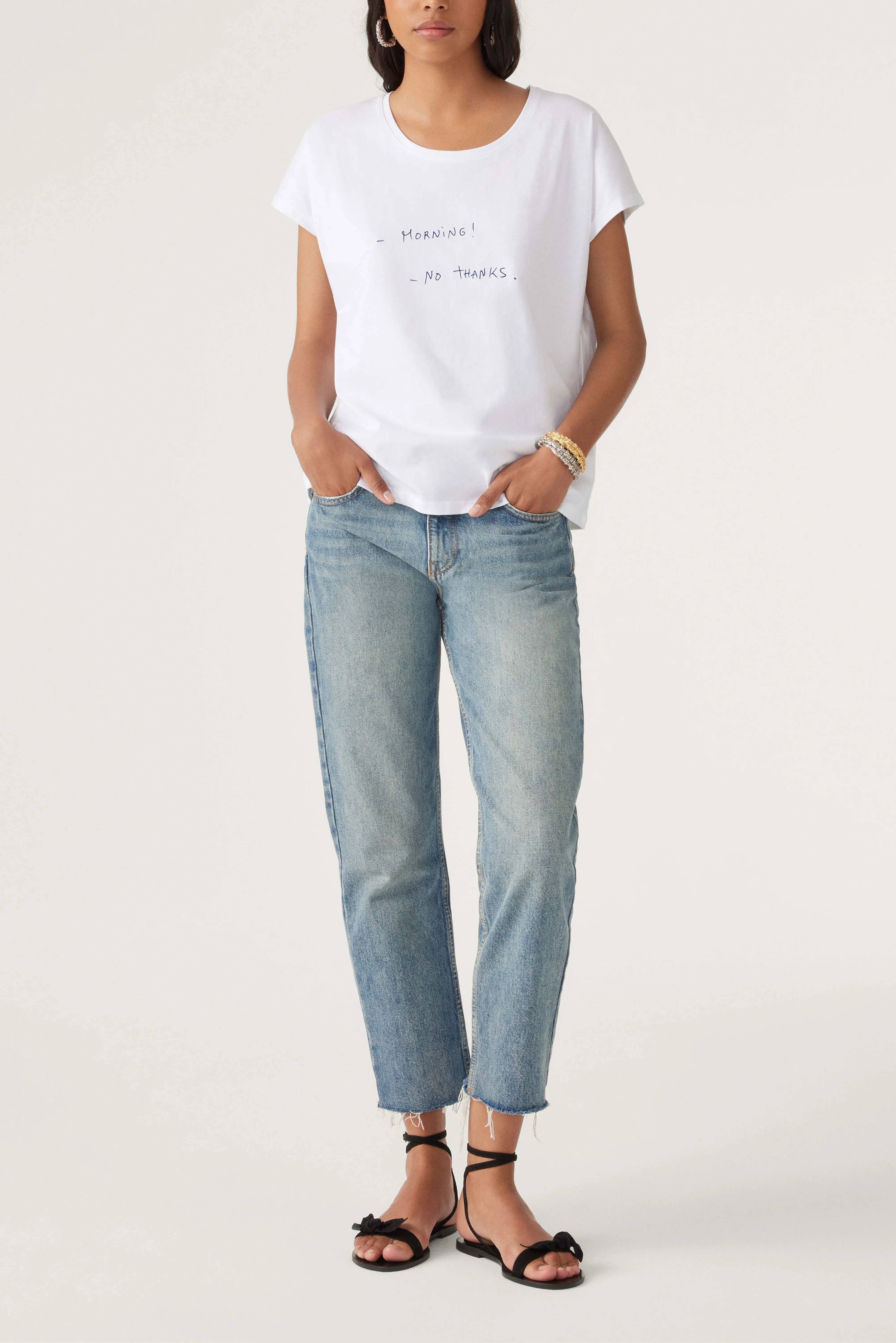 IRVING Camiseta eslogan