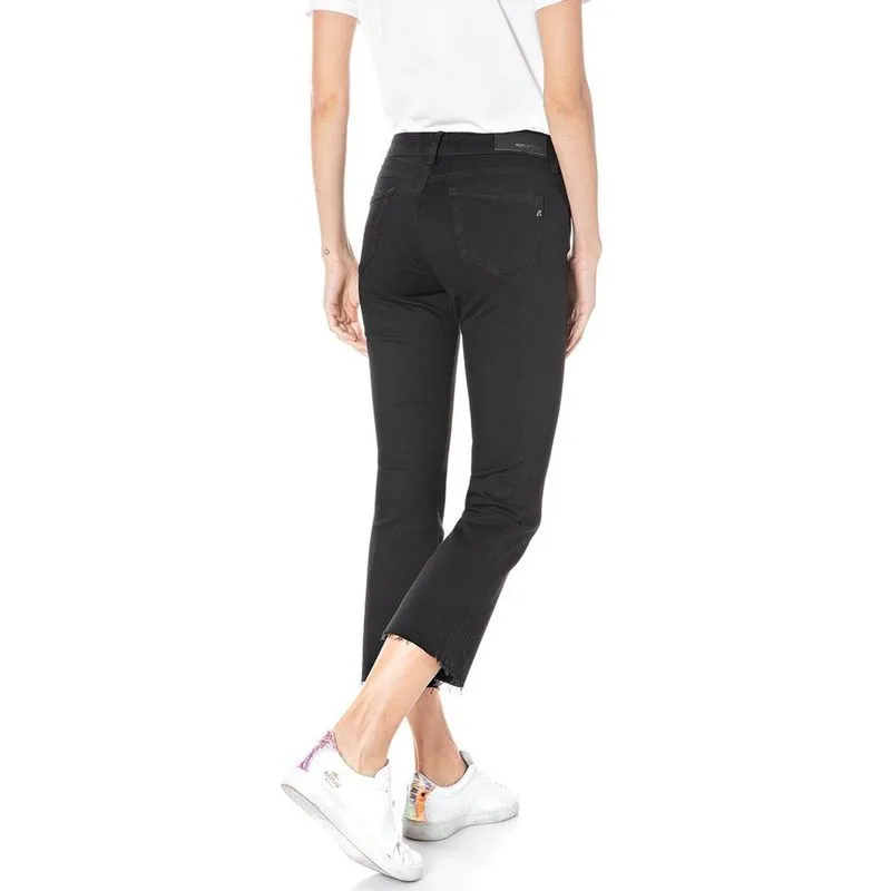 Jean Stretch Para Mujer Faaby Flare Crop Replay