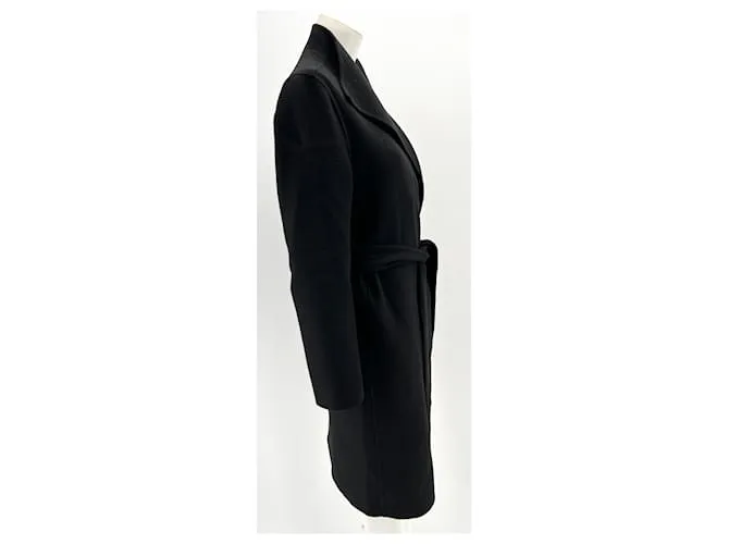JOSEPH Abrigos T.FR 38 Lana Negro 
