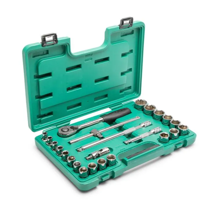 Juego Copas 1/2" 6 Puntas 24pz mm