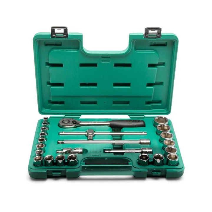 Juego Copas 1/2" 6 Puntas 24pz mm