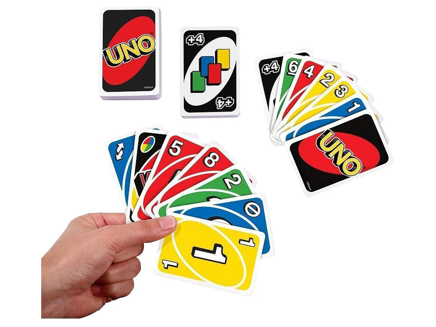 Juego De Cartas Uno De Mattel Clásico