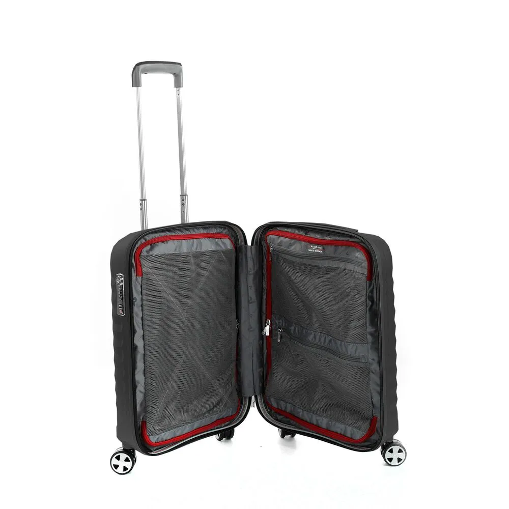 Maleta Negra Roncato Uno Zsl Premium 2.0 55cm