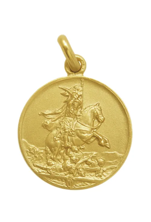 MEDALLA SAN JAIME / SANTIAGO DE ORO Y 25 MM 268_M113225
