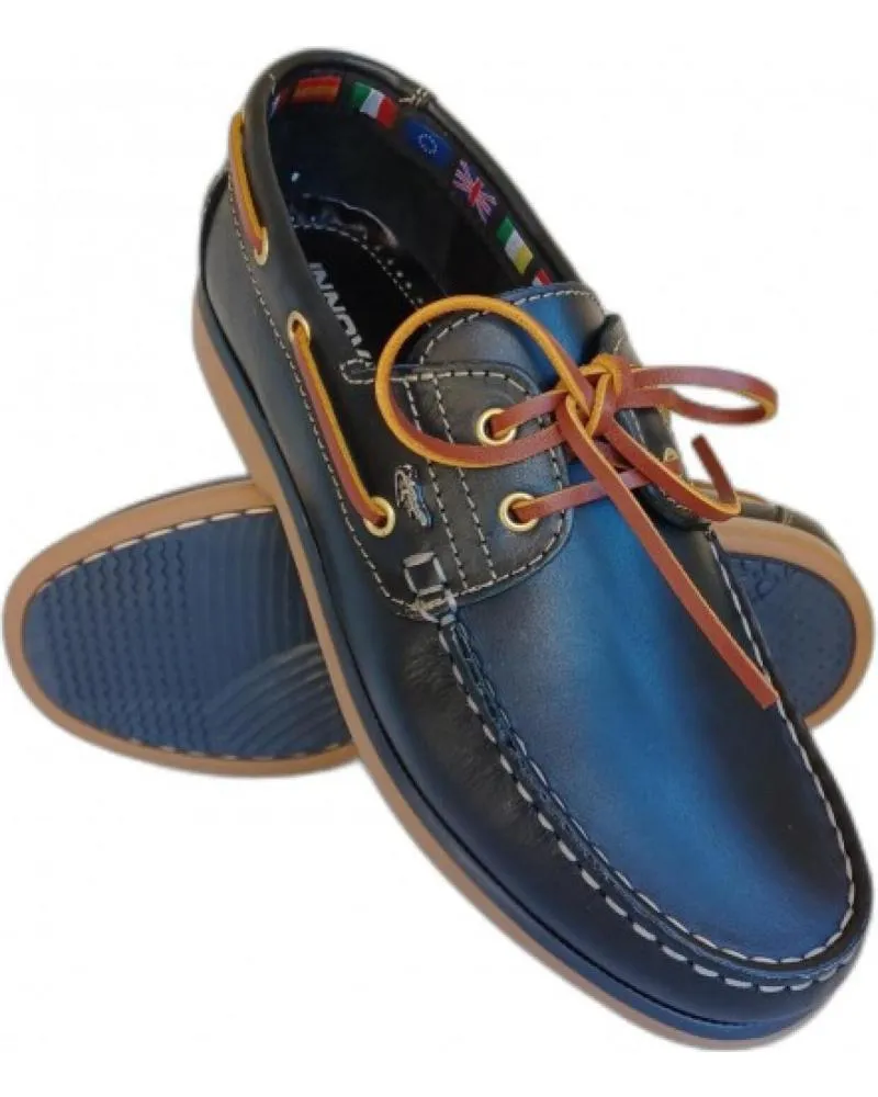 Nauticos OTRAS MARCAS  de Hombre ZAPATO NAUTICO DE HOMBRE DA INNOVATION  MARINO