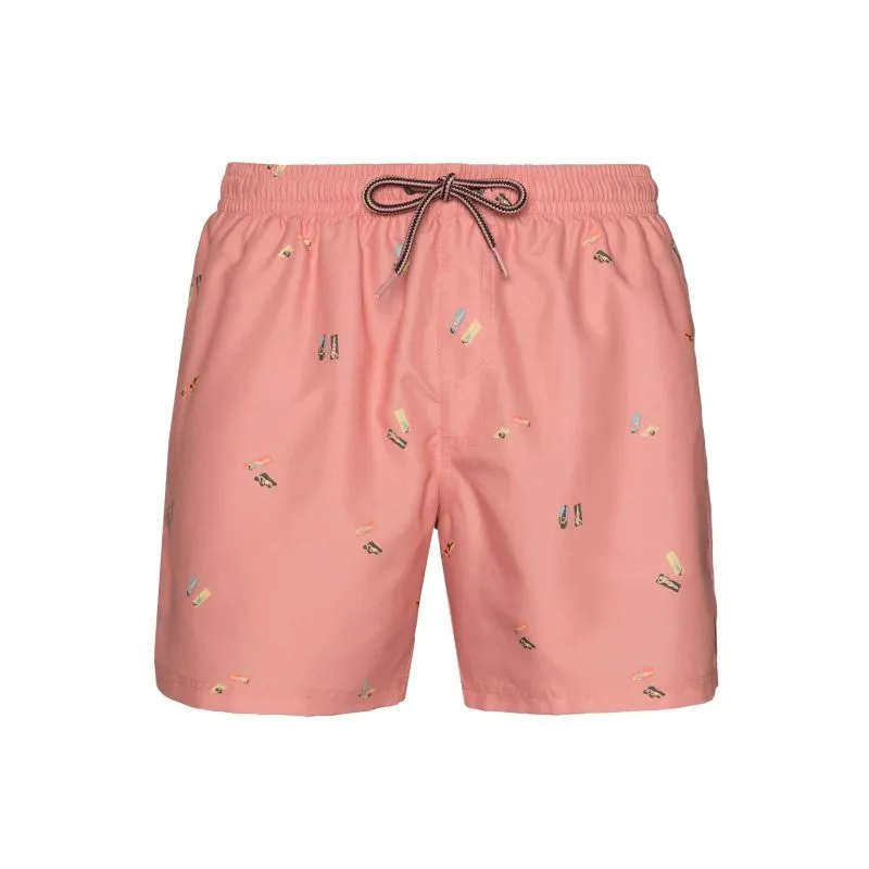 Pantalones cortos de natación Protest Sonic para hombre (rosa plateado)
