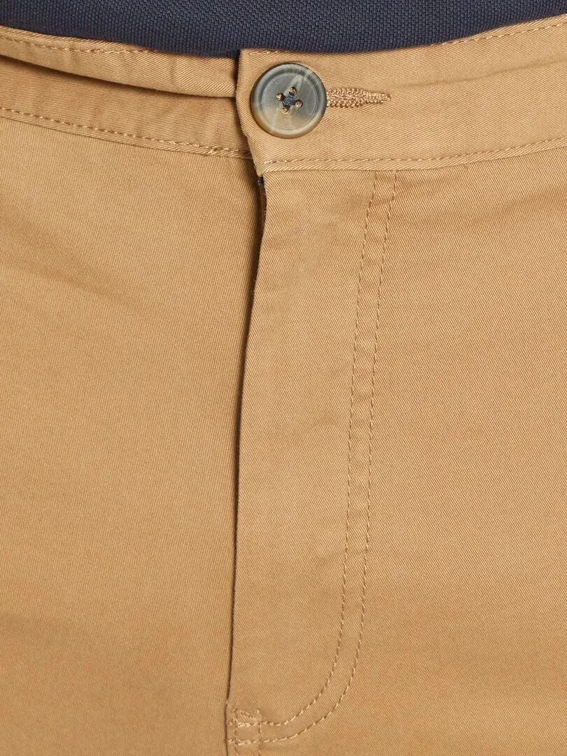 PANTALóN CHINO SLIM L34  MARRóN