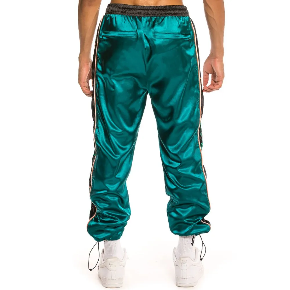 Pantalón Grimey Acknowledge Satin Track Pants SS20 Green
