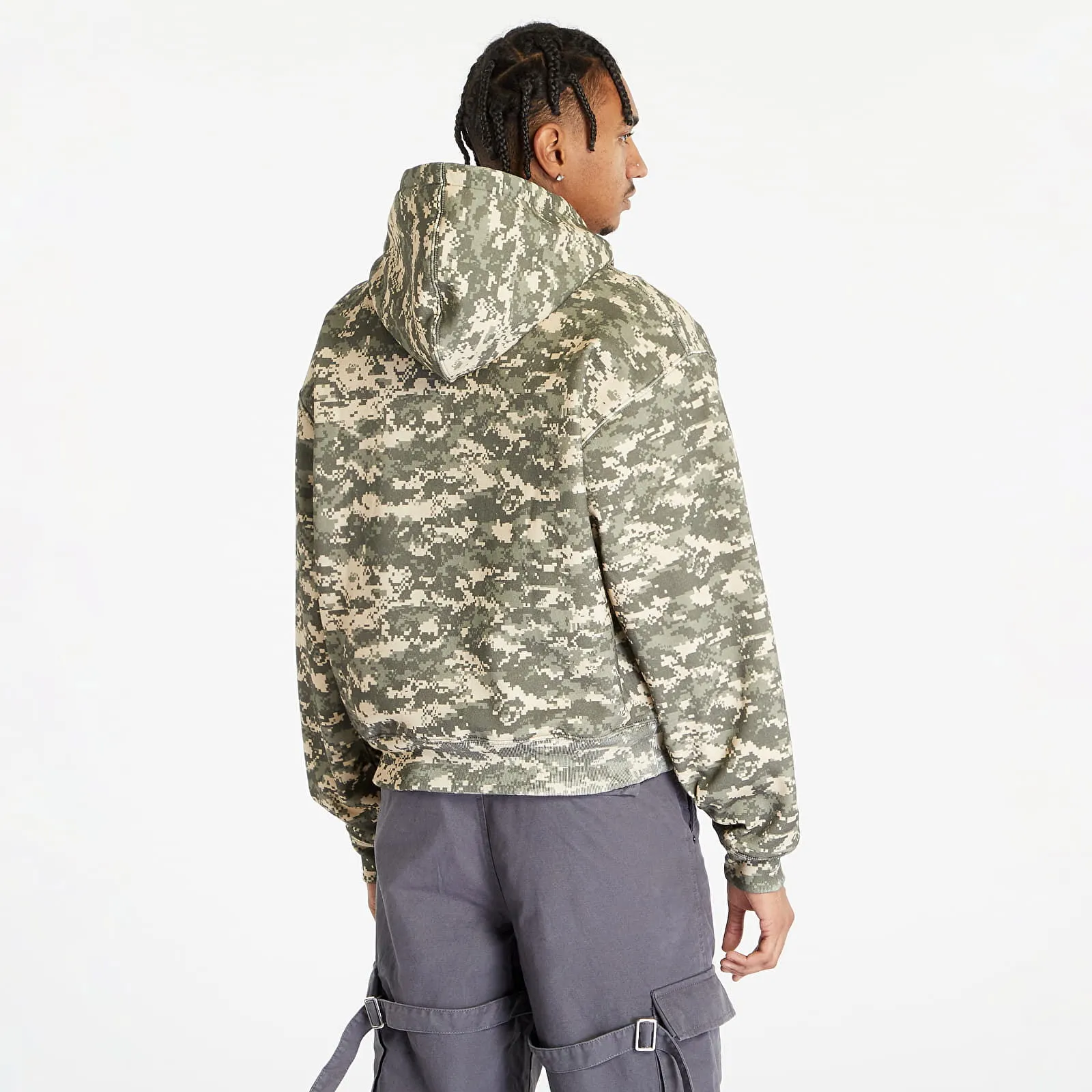 Patta Digi Camo Waffle Zip Hoodie