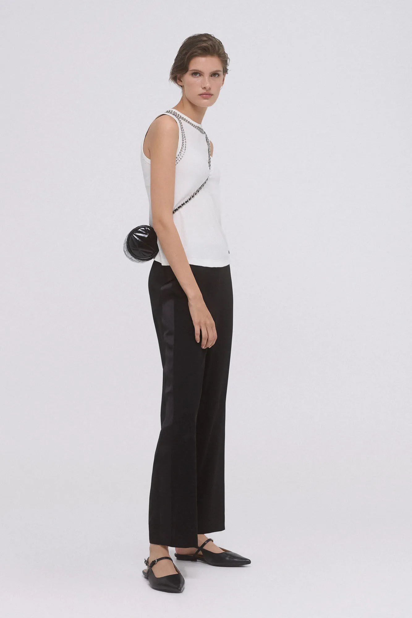Pedro del Hierro Camiseta tirantes piedras