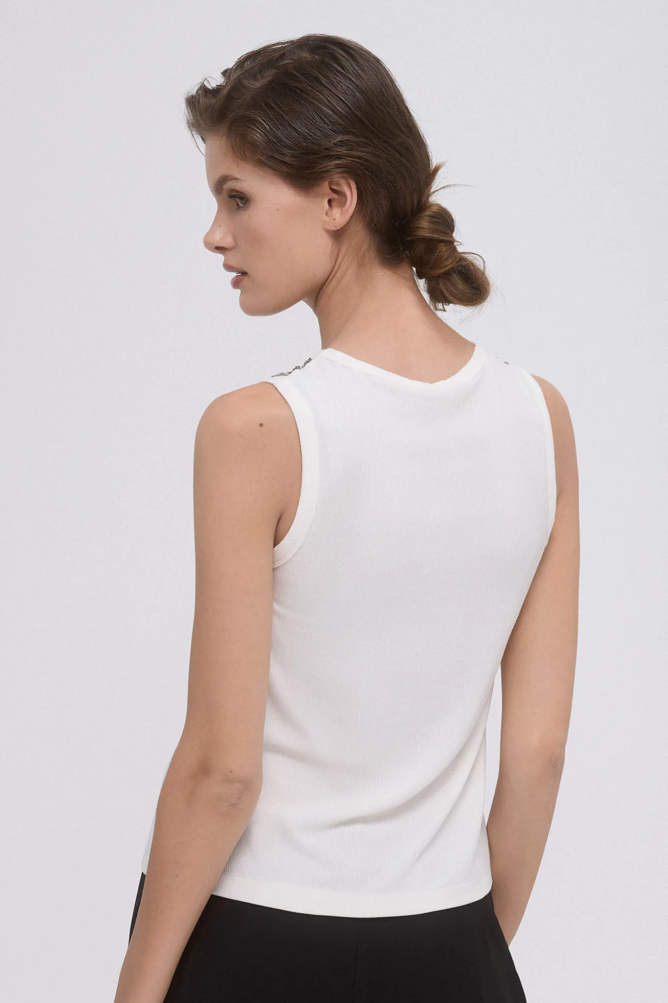 Pedro del Hierro Camiseta tirantes piedras
