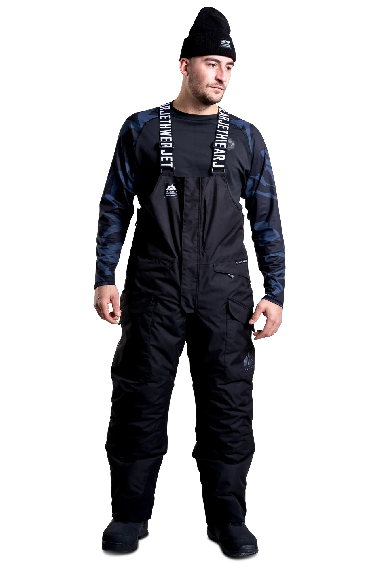 Peto de Nieve Jethwear Pro Bib Negro 