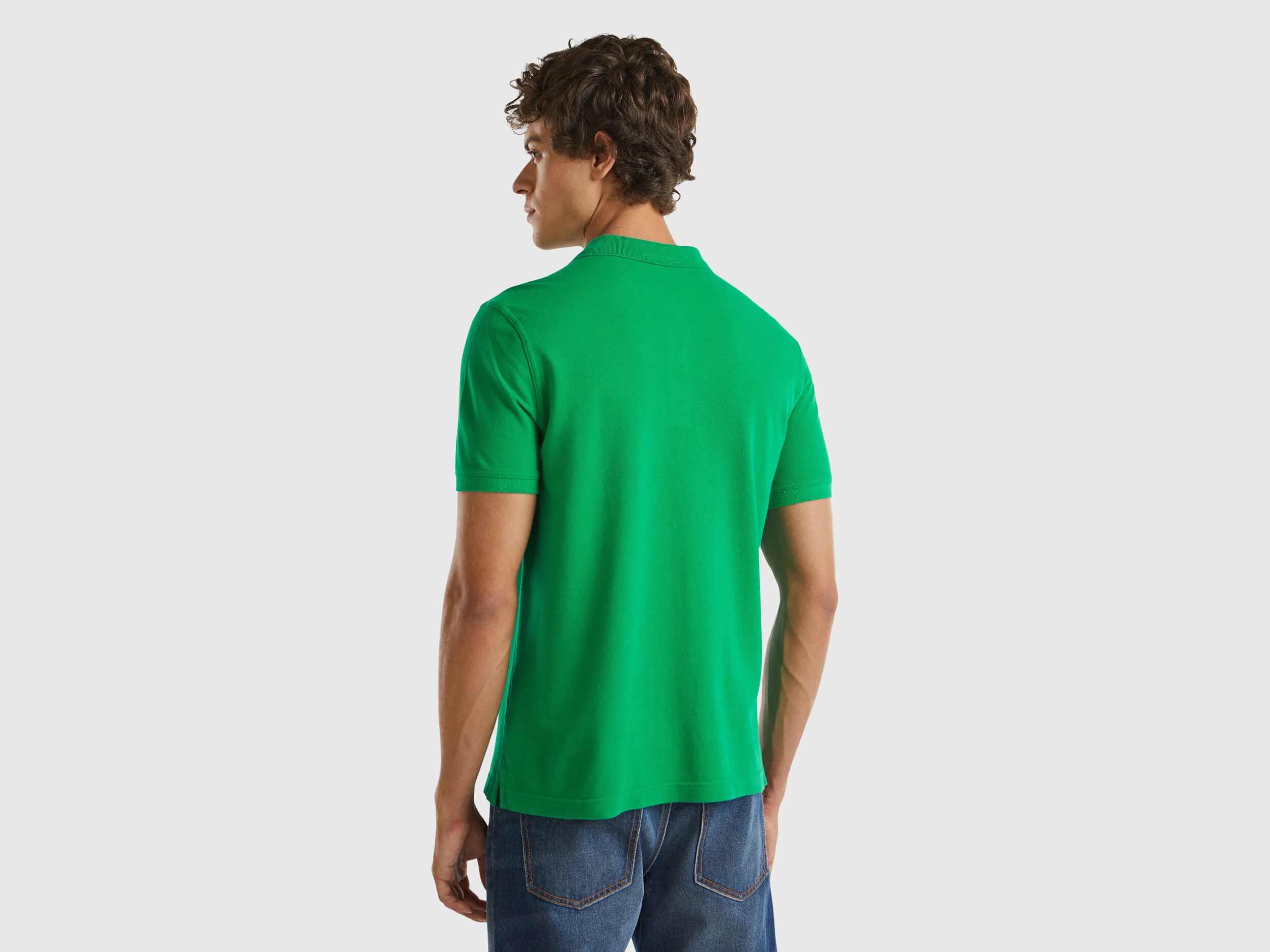 Polo verde regular fit