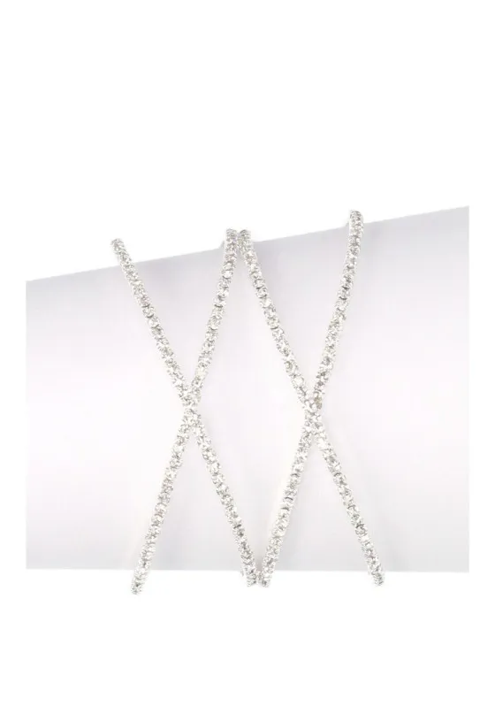 PULSERA CAñA BRAZALETE VIVIA BZ22032824 PLATA