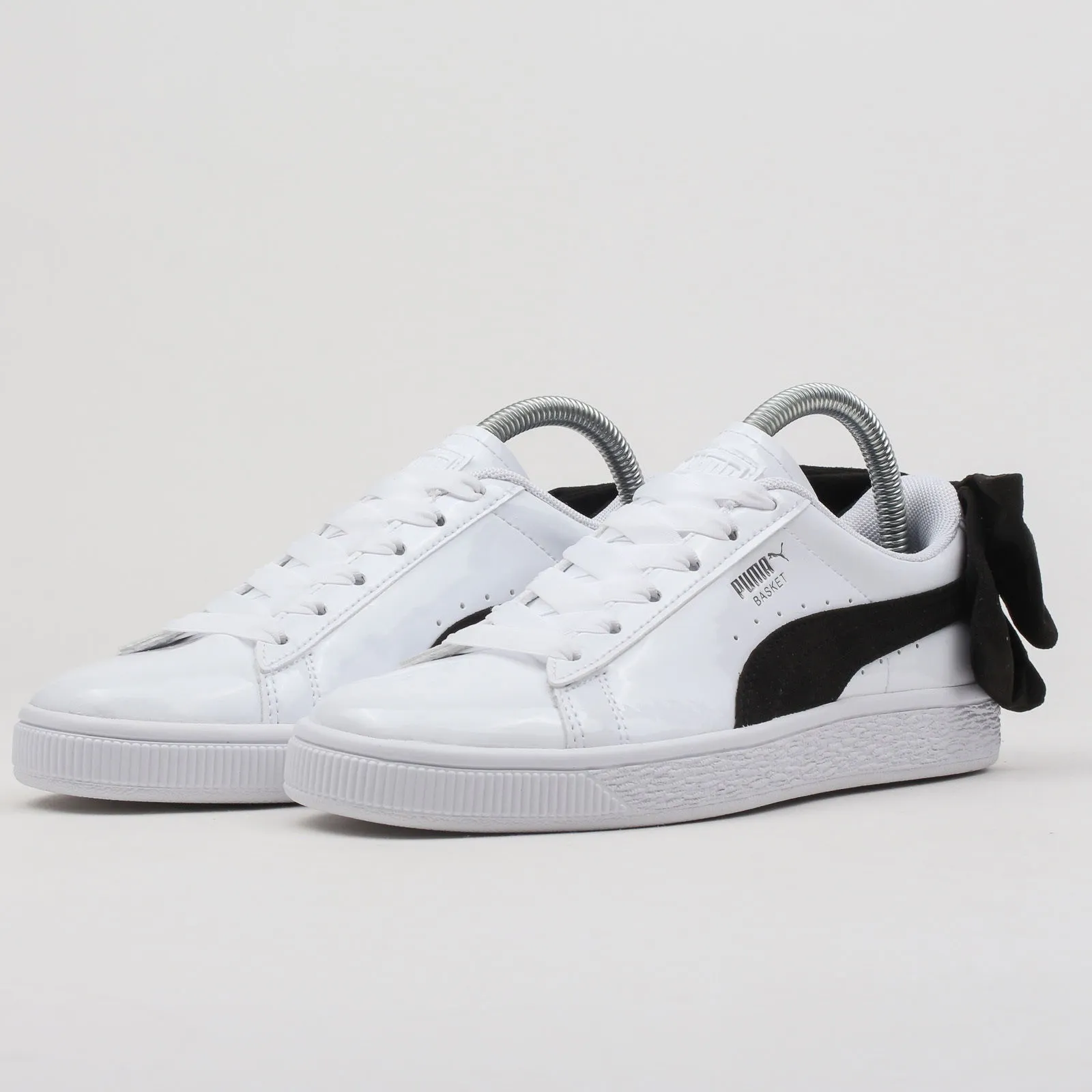 PUMA BASKET BOW WN'S WHITE  BLACK