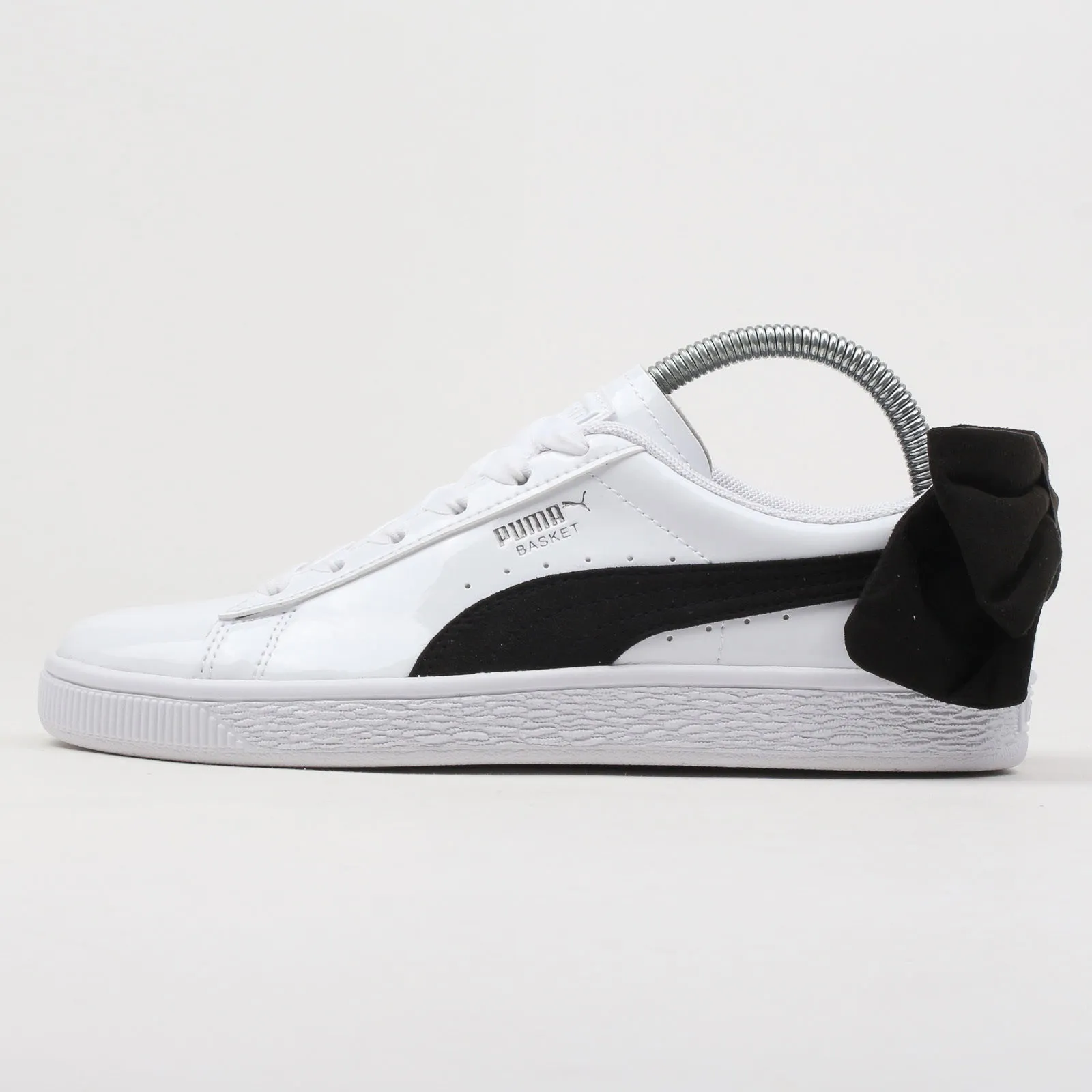 PUMA BASKET BOW WN'S WHITE  BLACK