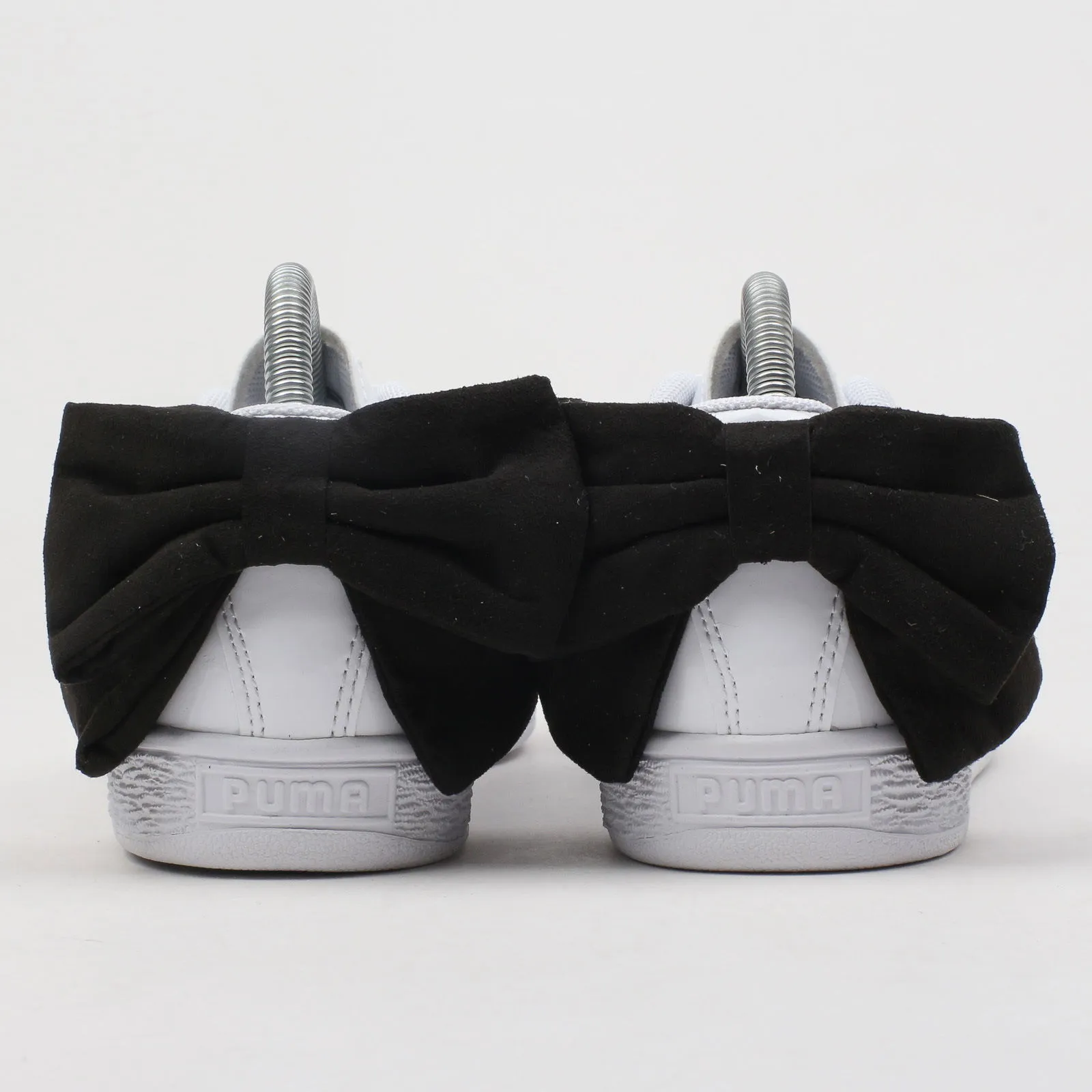 PUMA BASKET BOW WN'S WHITE  BLACK