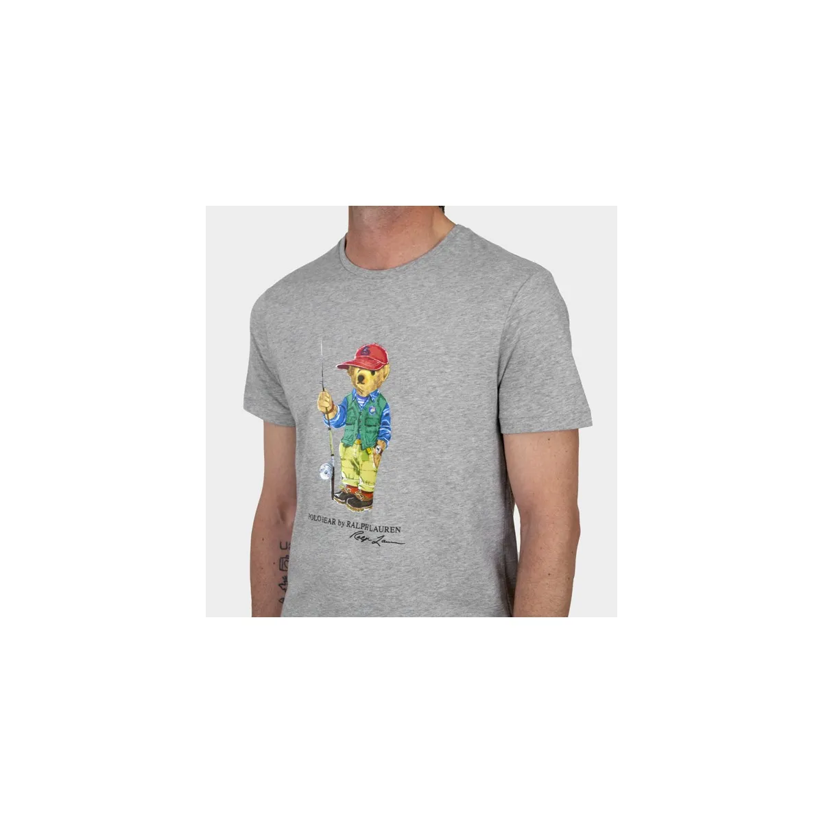 RALPH LAUREN  CAMISETA GRIS
