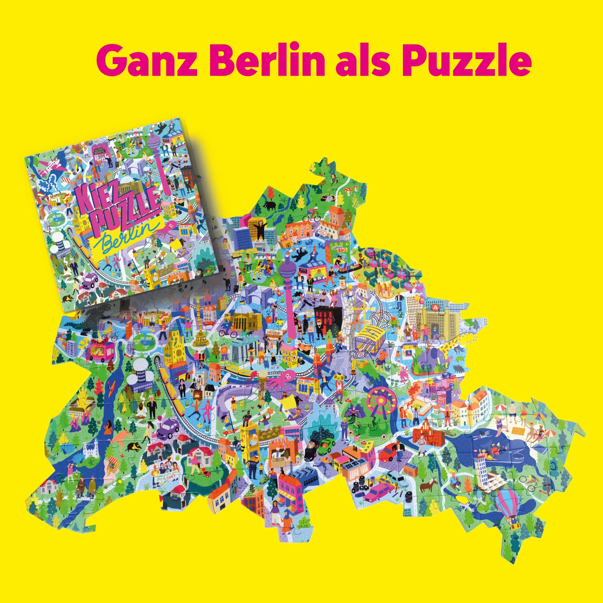 Rompecabezas de barrio Berlín