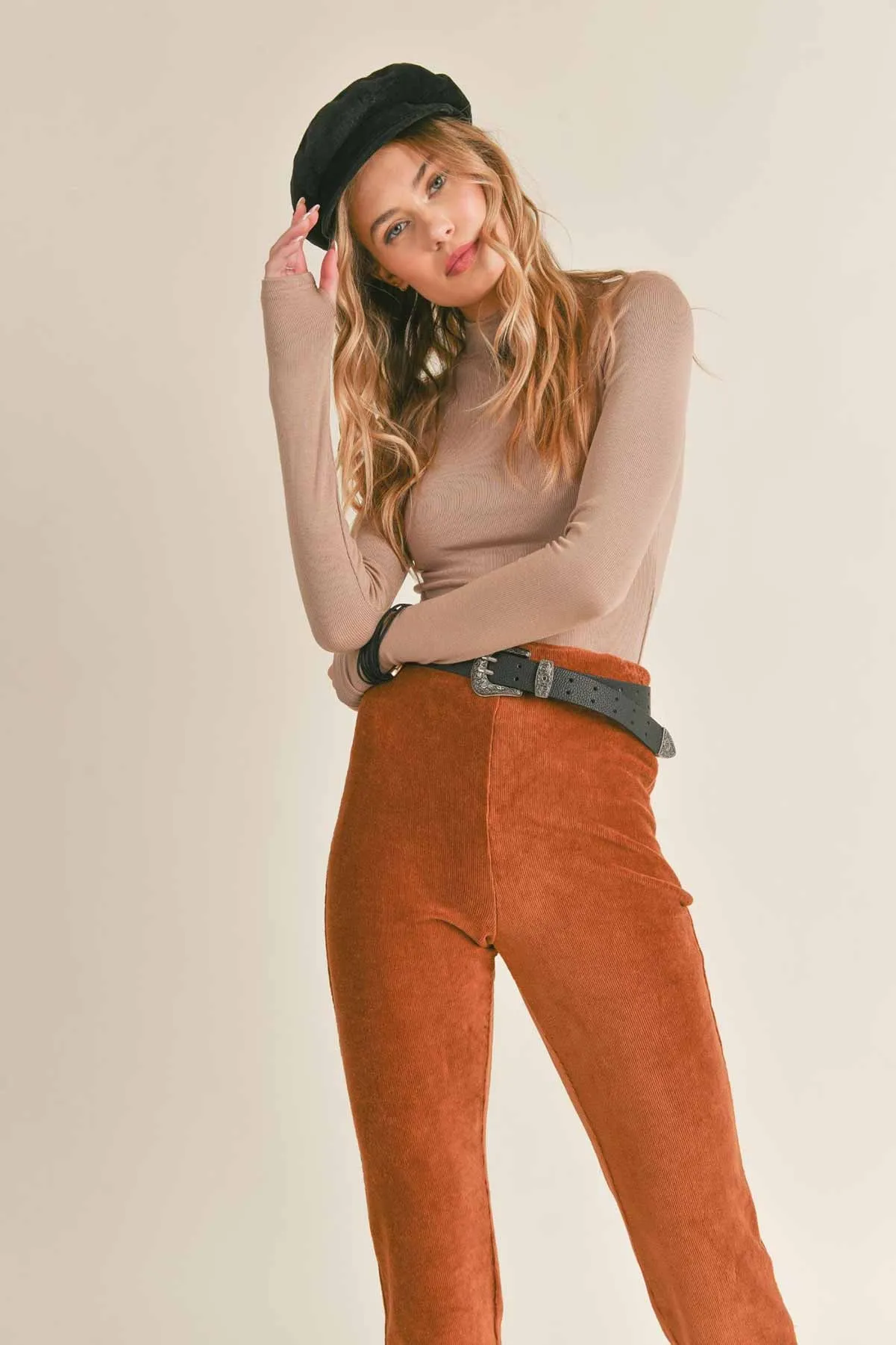 RONAN TOP  TAUPE