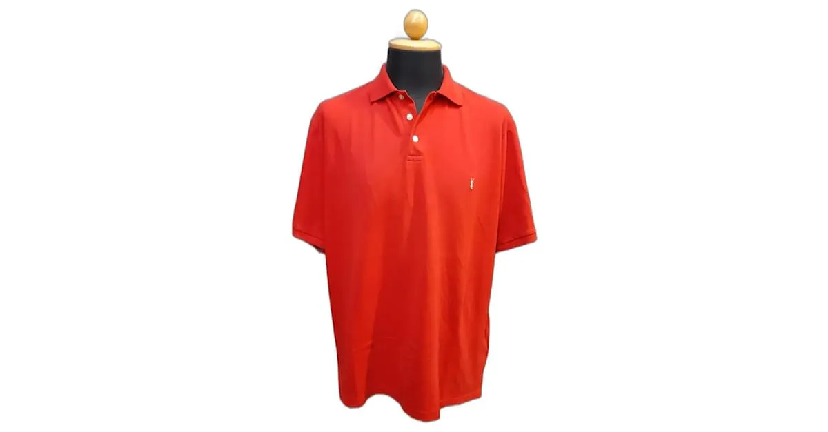 Saint Laurent Polos Roja 