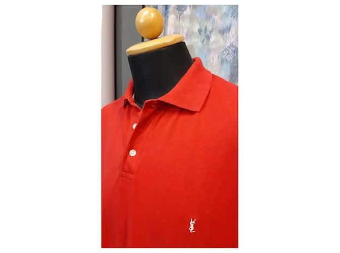 Saint Laurent Polos Roja 