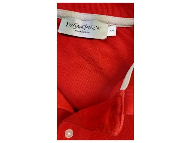 Saint Laurent Polos Roja 