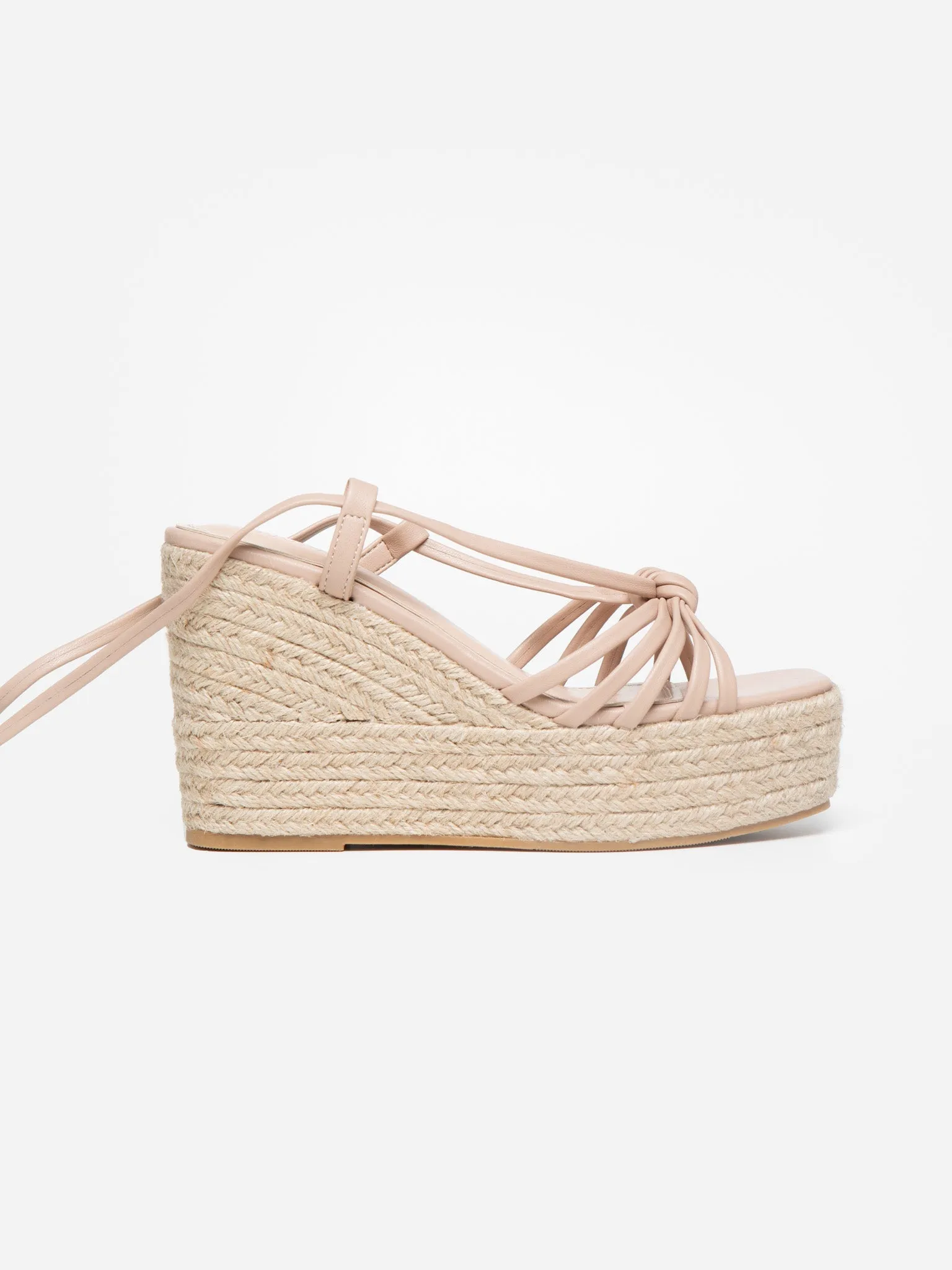 Sandalia Cua Tiras Beige