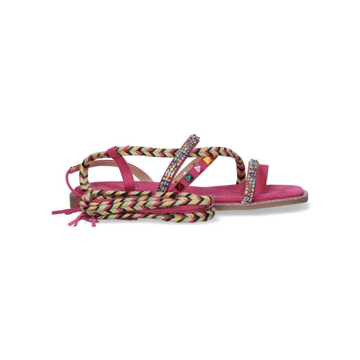 SANDALIA PLANA EXÉ L20504776 FUXIA