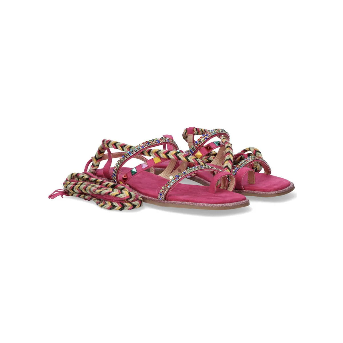 SANDALIA PLANA EXÉ L20504776 FUXIA