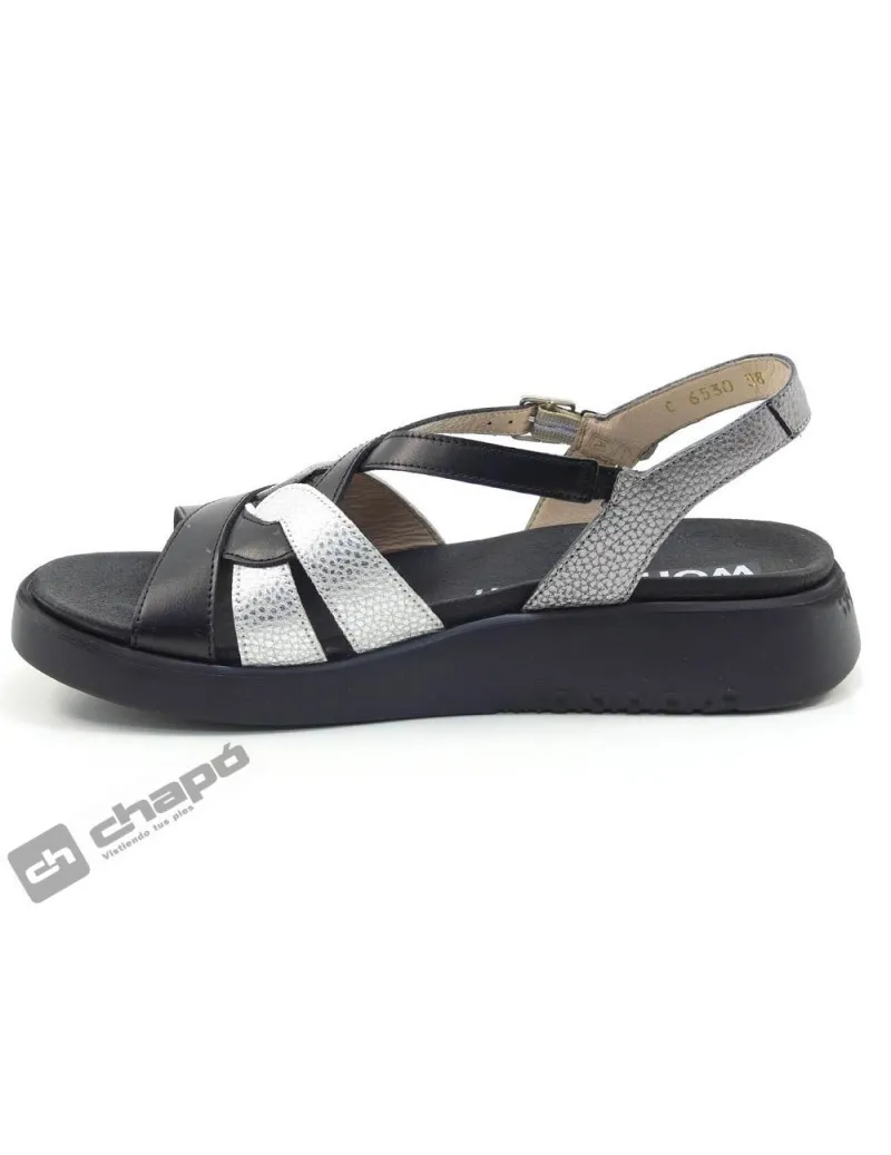SANDALIA PLATA WONDERS C6530