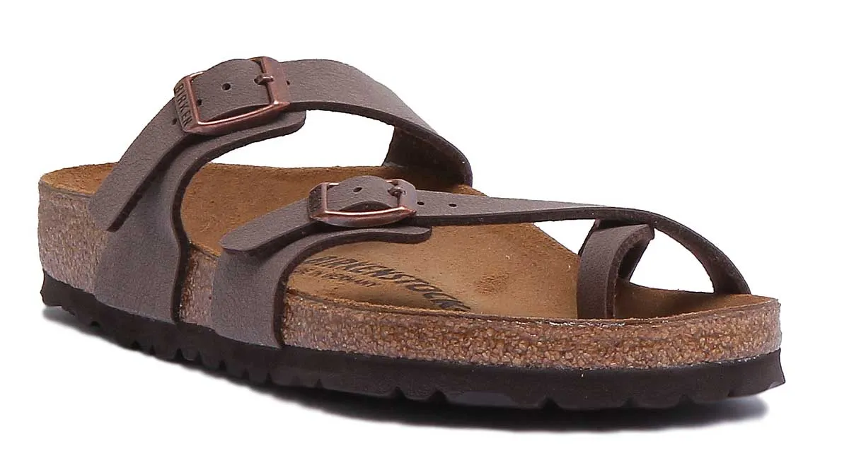 Sandalias de Mujer Birkenstock Mayari en Birko Flor en Crema