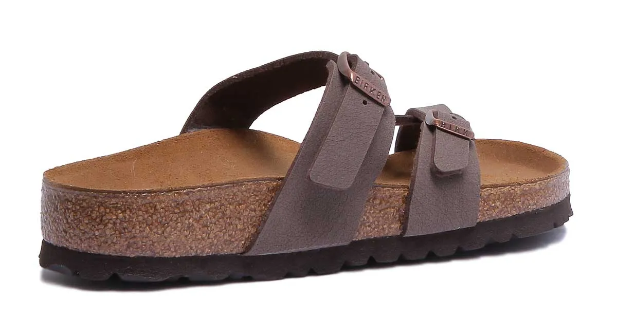Sandalias de Mujer Birkenstock Mayari en Birko Flor en Crema