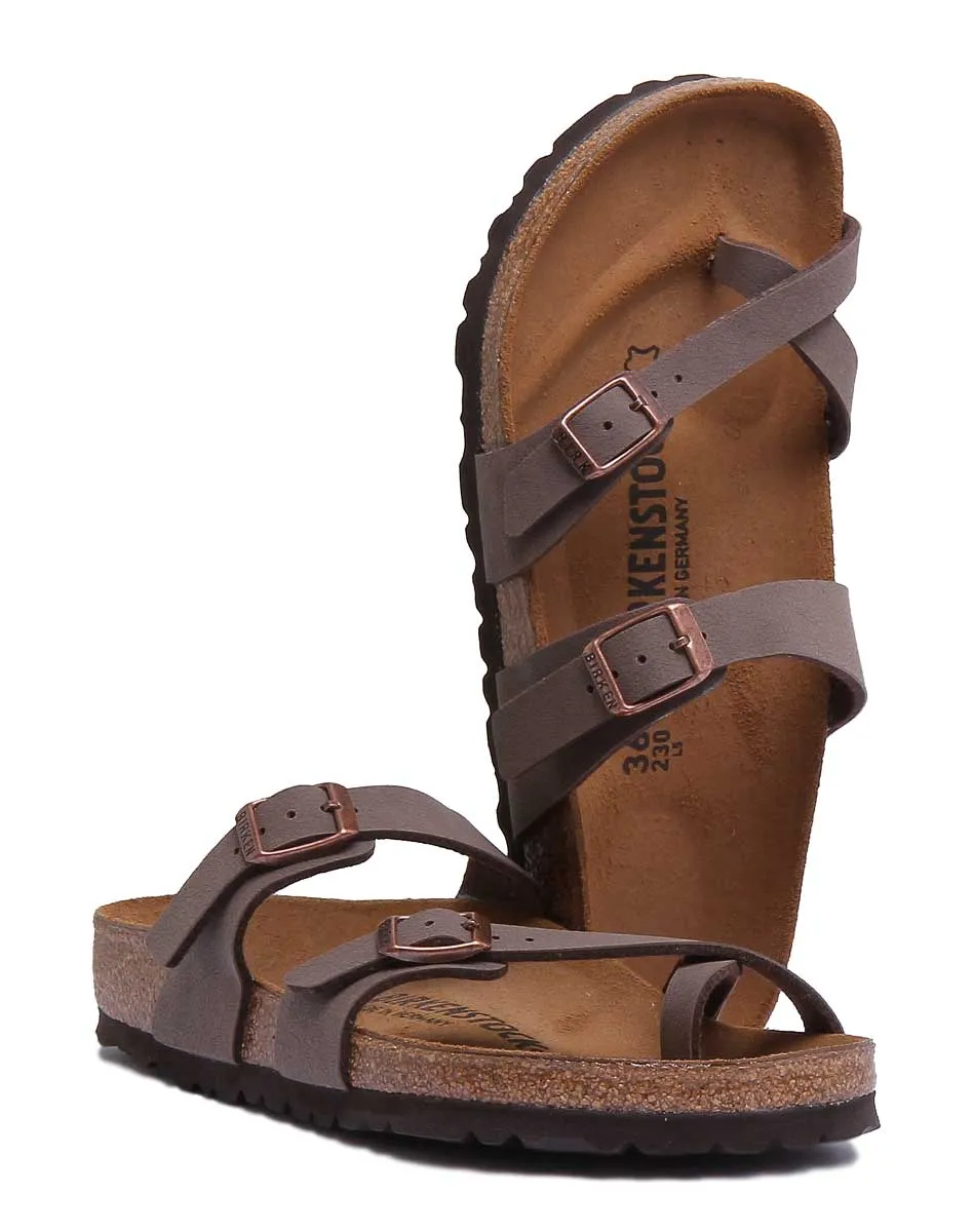 Sandalias de Mujer Birkenstock Mayari en Birko Flor en Crema