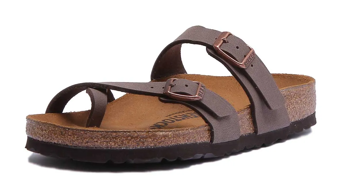 Sandalias de Mujer Birkenstock Mayari en Birko Flor en Crema