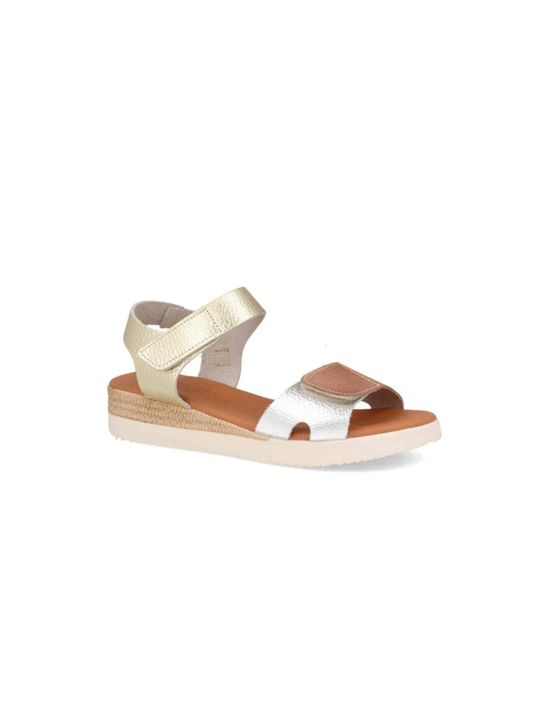 Sandalias piel comodas velcros