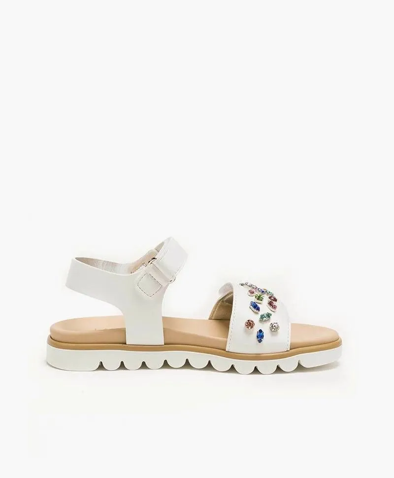 Sandalias TWINSET Blancas Chica Mujer