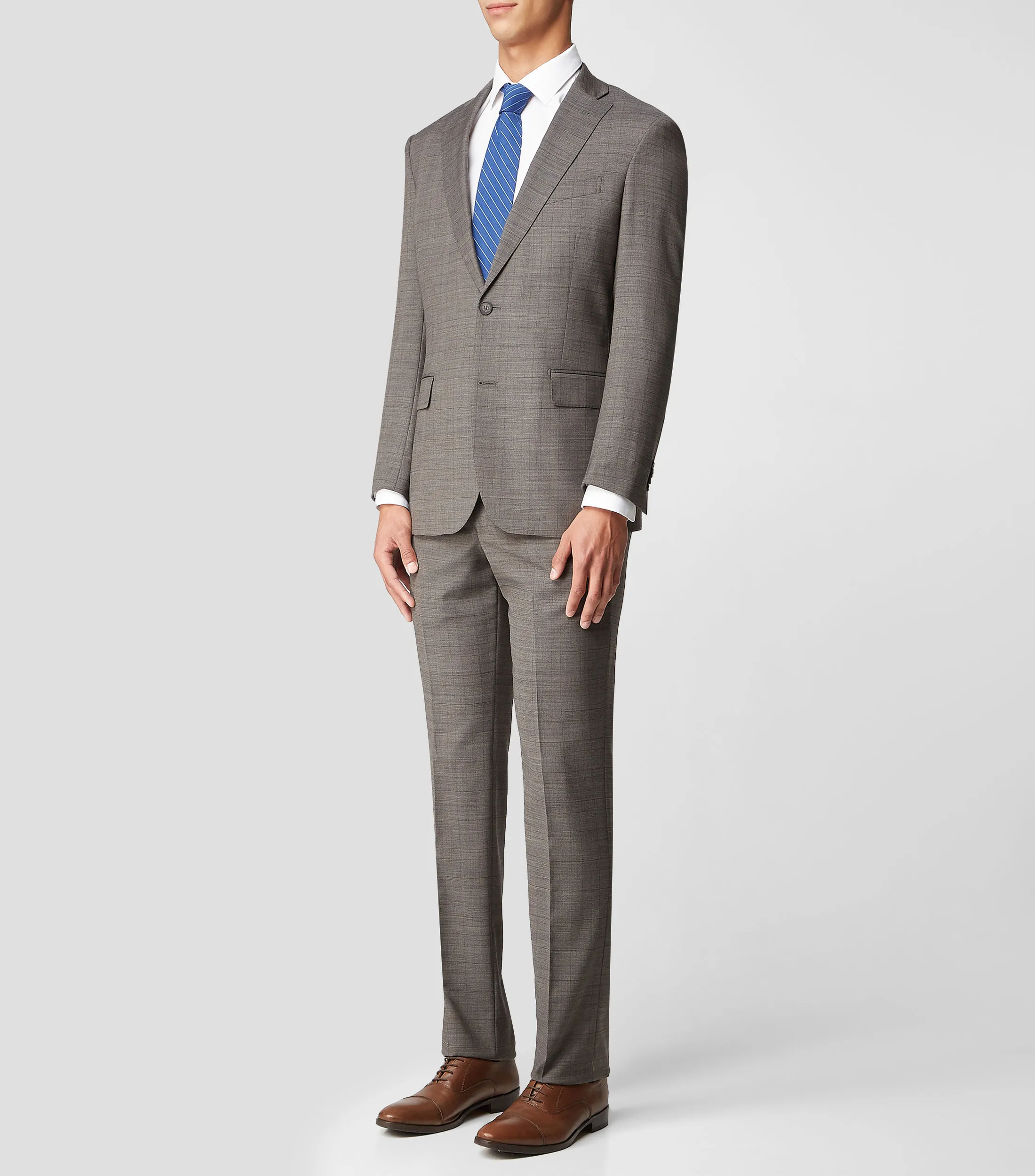 Sidi Traje de corte regular con cuadros Hombre