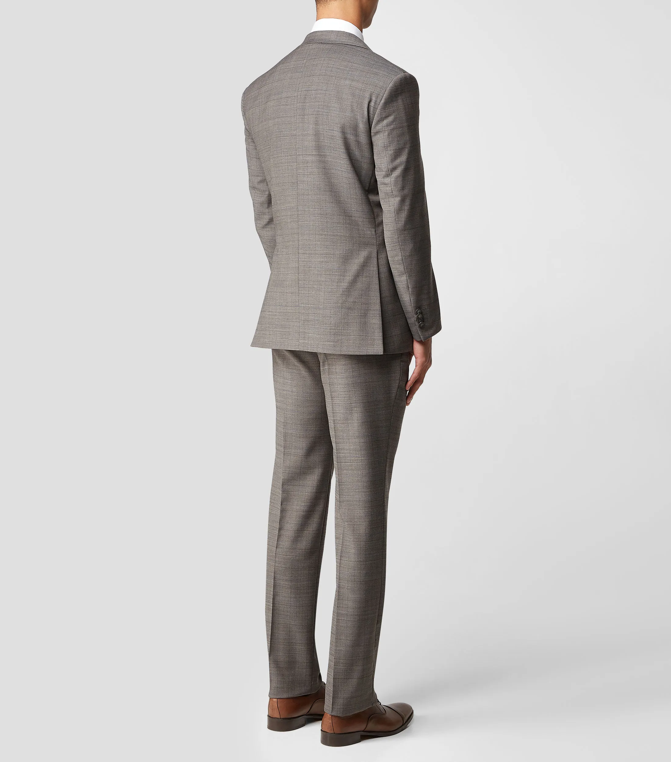 Sidi Traje de corte regular con cuadros Hombre