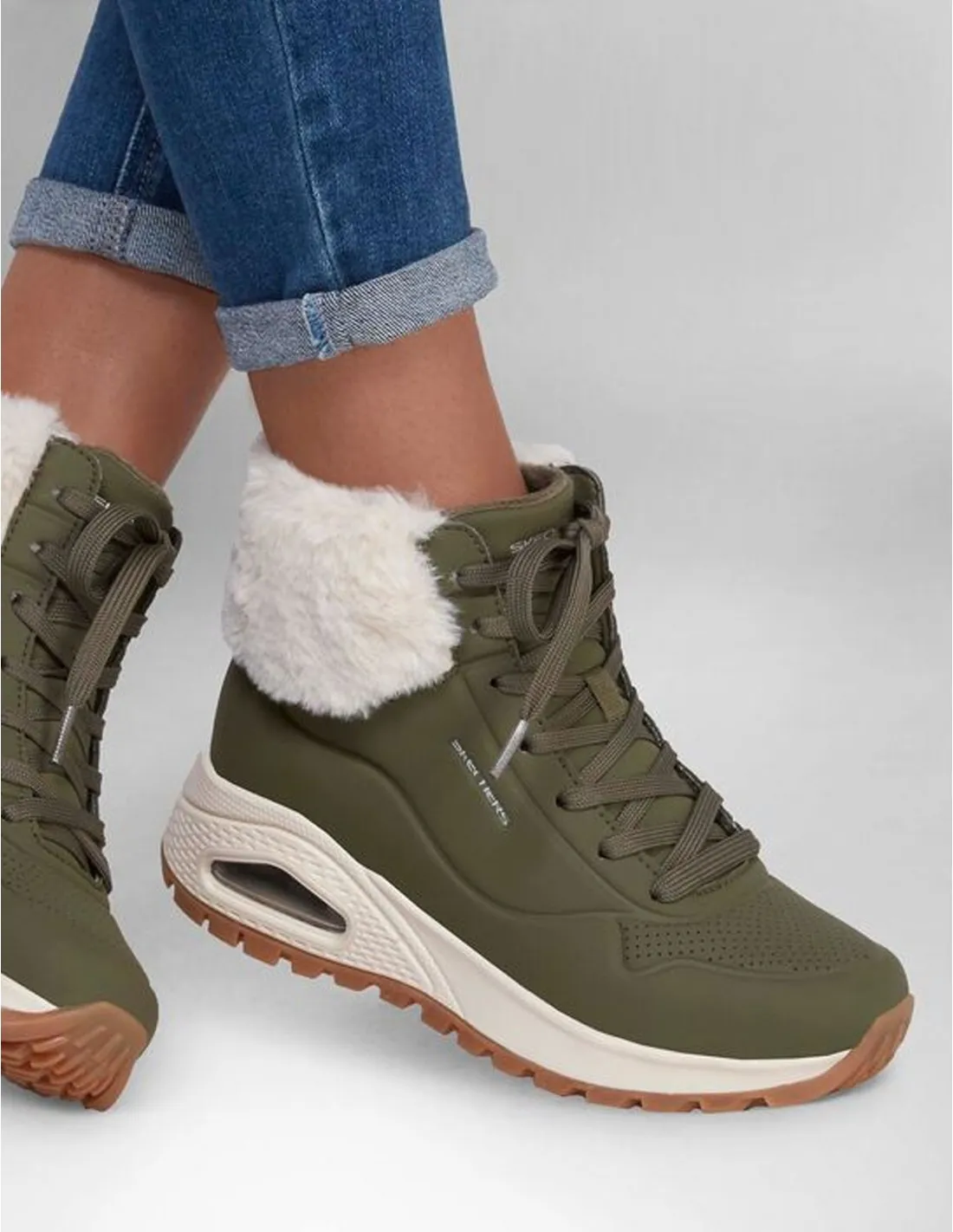 SKECHERS BOTAS UNO RUGGEDFALL AIR VERDES
