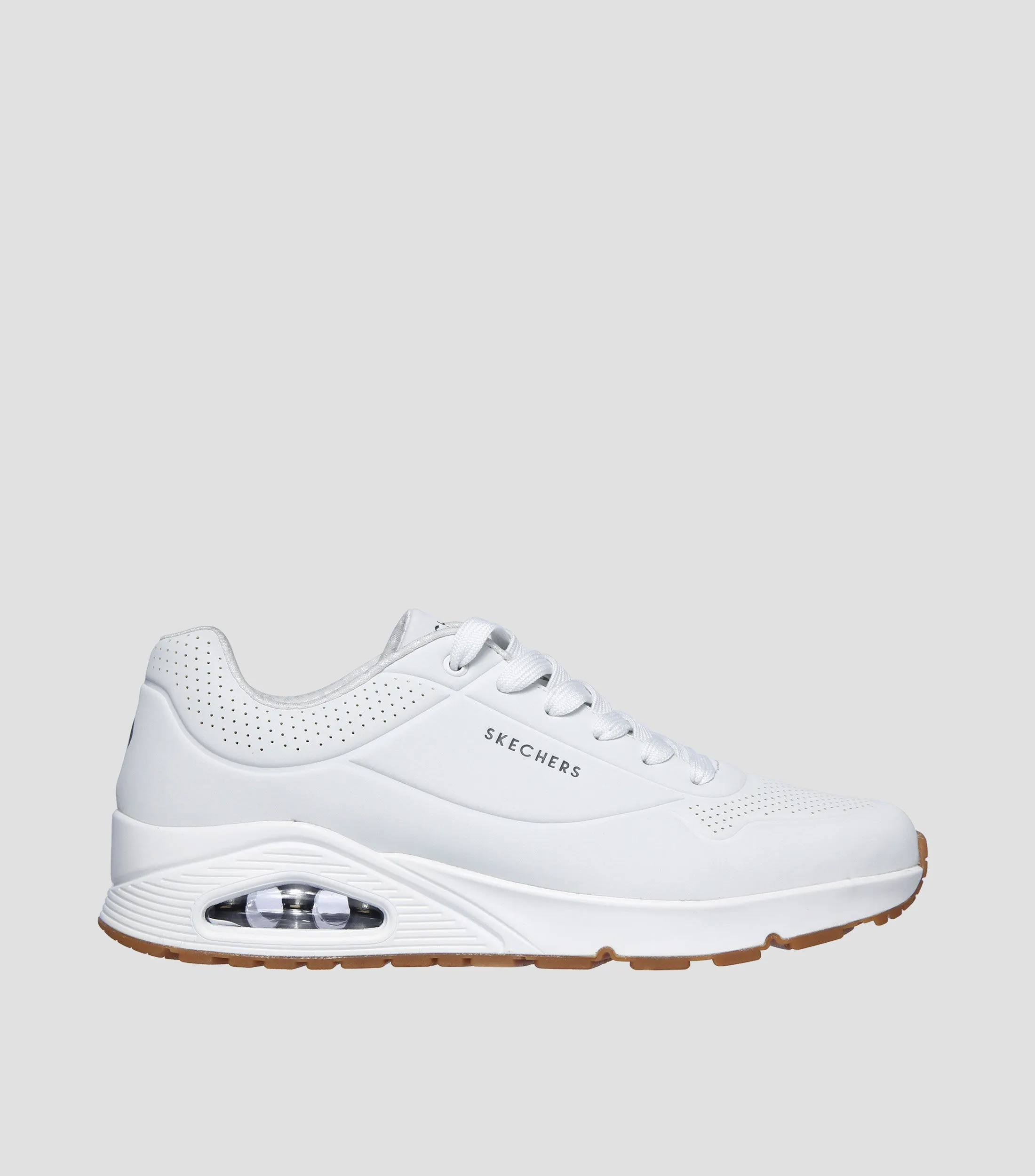 SKECHERS TENIS PARA ENTRENAMIENTO STREET UNO  STAND ON AIR, AIRCOOLED MF, SKECHAIR CON LOGOTIPO HOMBRE