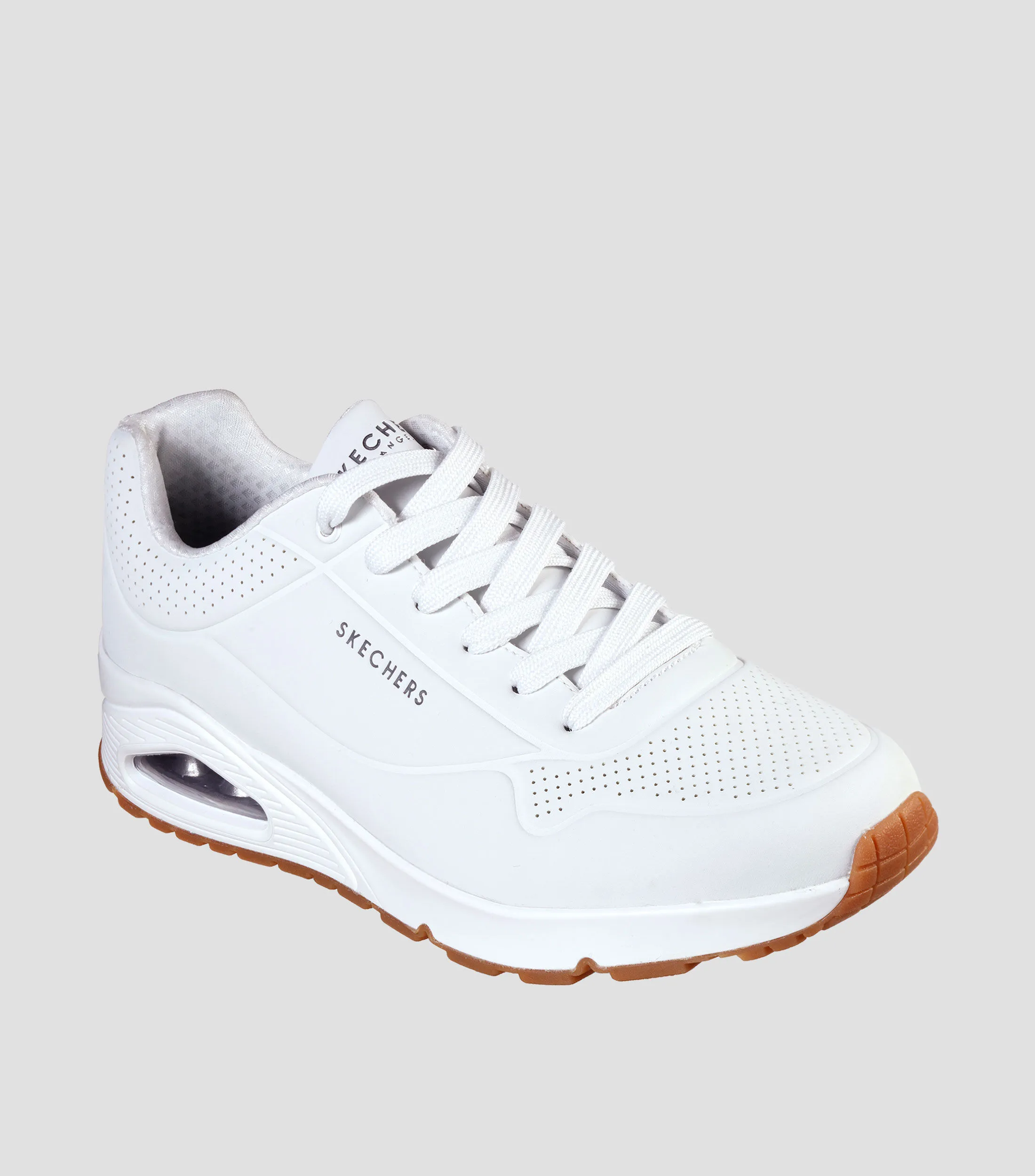 SKECHERS TENIS PARA ENTRENAMIENTO STREET UNO  STAND ON AIR, AIRCOOLED MF, SKECHAIR CON LOGOTIPO HOMBRE