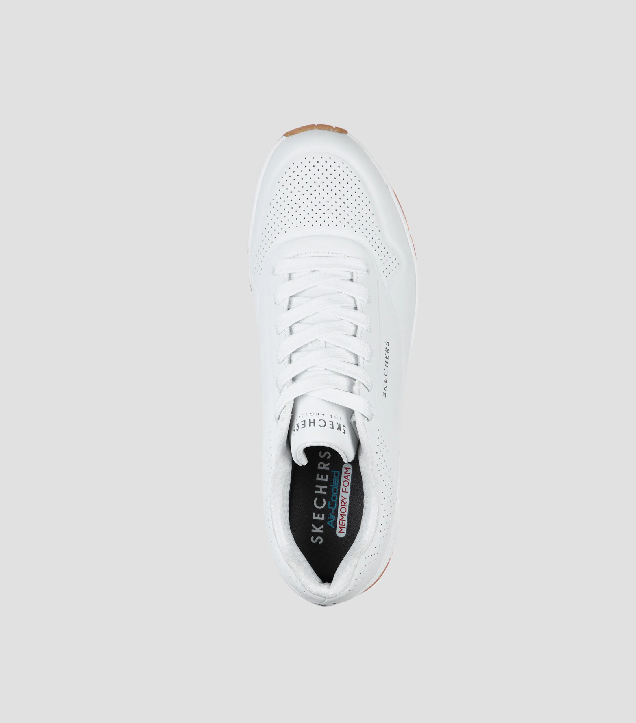 SKECHERS TENIS PARA ENTRENAMIENTO STREET UNO  STAND ON AIR, AIRCOOLED MF, SKECHAIR CON LOGOTIPO HOMBRE