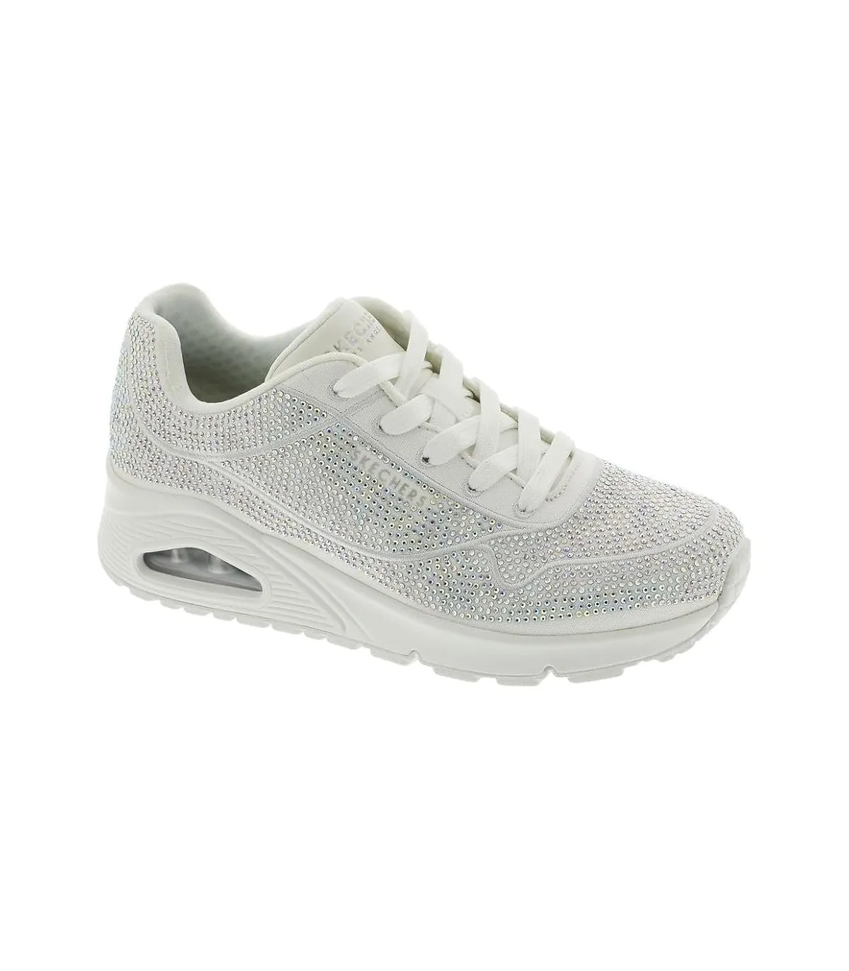 SKECHERS UNODISCO RAVE MUJER BLANCO