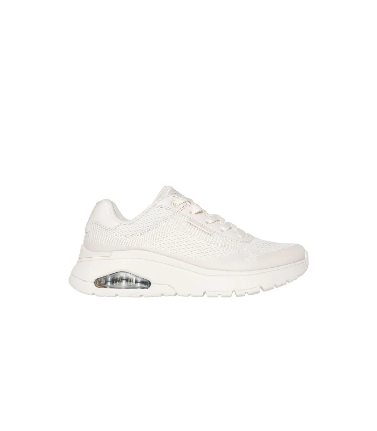 Skechers Uno Flex Spring On Zapatilla Mujer off white